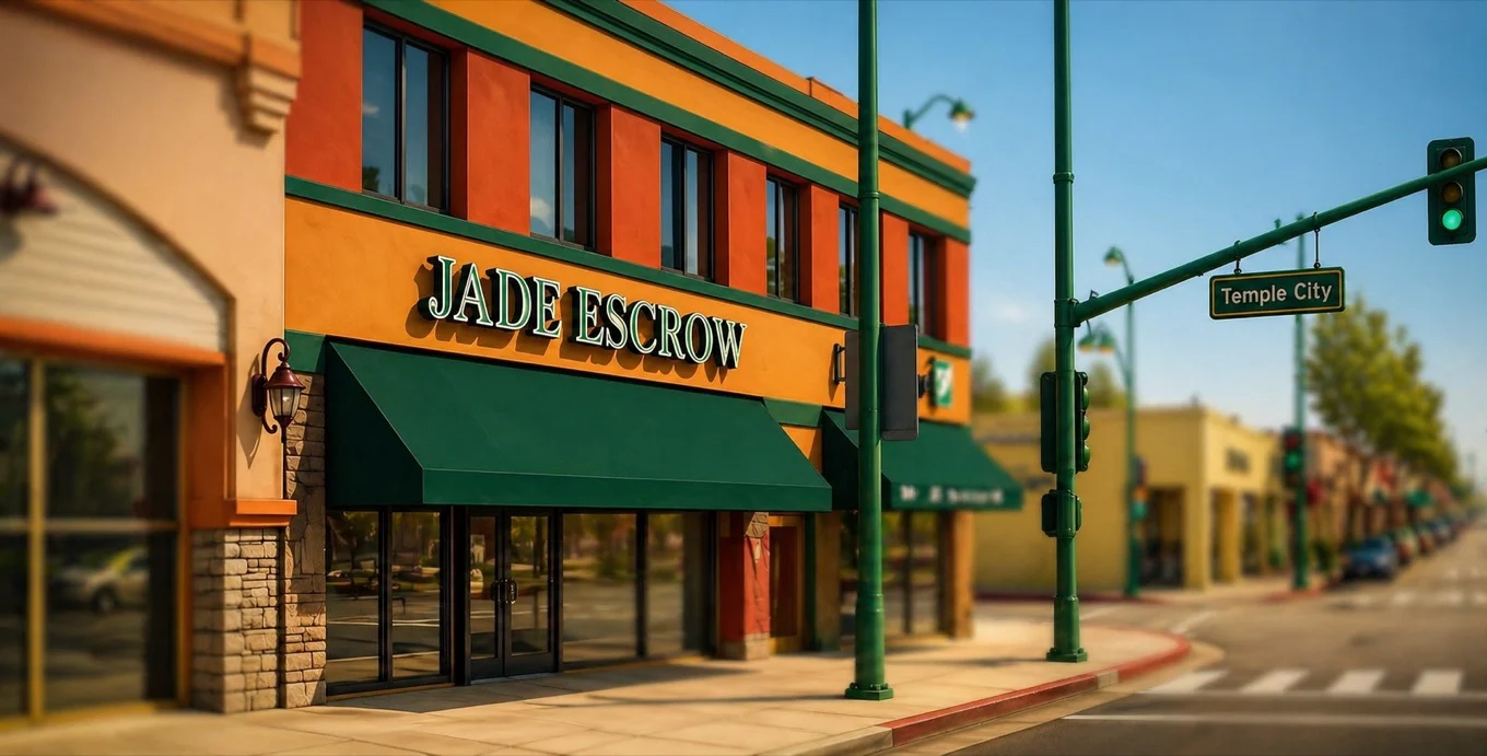 Jade Escrow’s Temple City office storefront